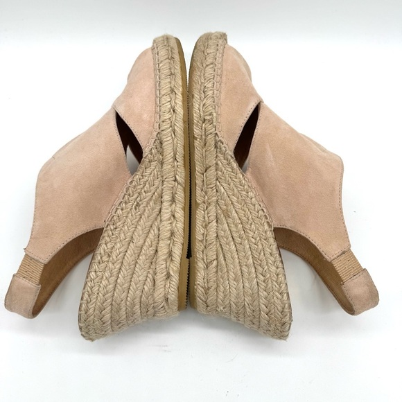 Kanna Nubuck leather Wedge Espadrille Sandals Sz 9 - Picture 6 of 11